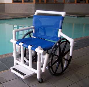 Heavy Duty PVC Pool Access Chair